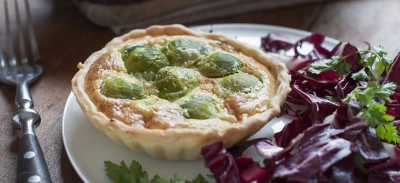 Tartelettes aux choux de Bruxelles et au Roquefort Image 1