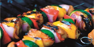 Brochettes de poulet au miel et à la sauce de soja Image 1